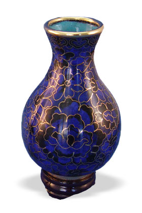 Royal Blue Cloisonne Bud Vase Questions & Answers