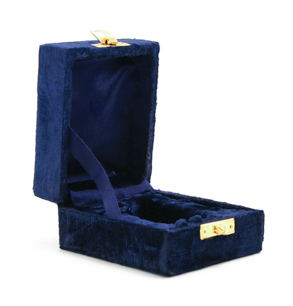 Indigo Blue Velvet Keepsake Cremation Urn Box Questions & Answers