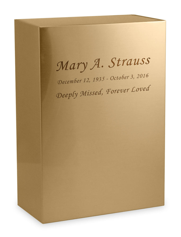 Bronze Snap Top Niche Cremation Urn Questions & Answers