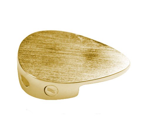 Guitar Pick Cremation Jewelry in 14k Gold Plated Sterling Silver Questions & Answers