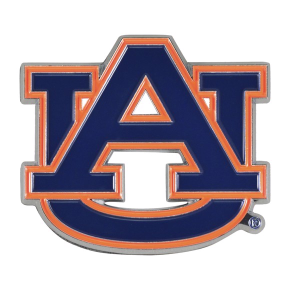 Auburn Aluminum Embossed NCAA College Logo Emblem Questions & Answers