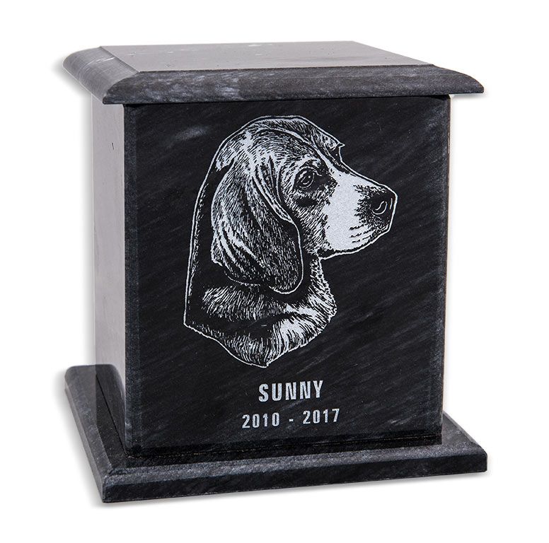 Black Ruffis Marble Engravable Pet Cremation Urn Questions & Answers