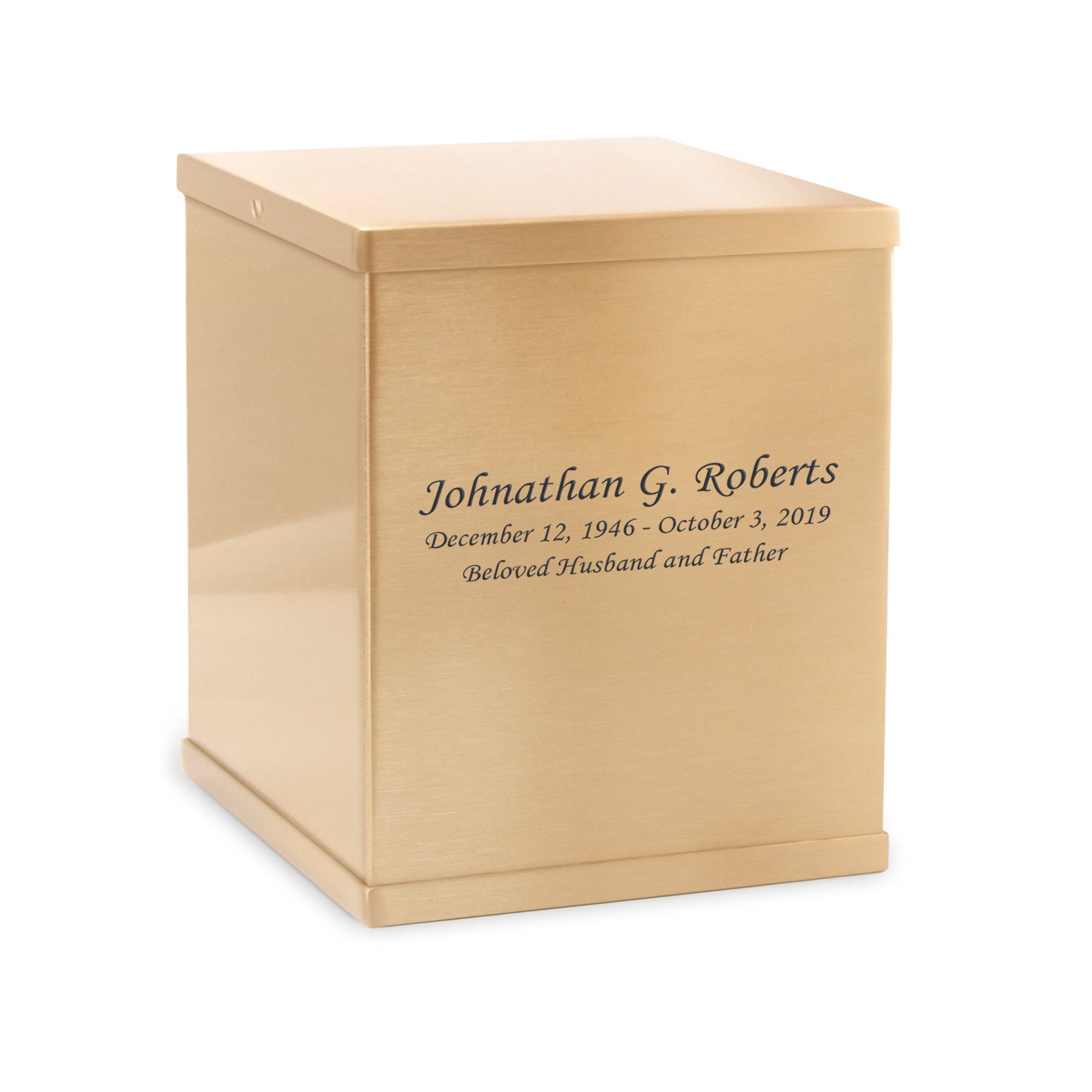 Bronze Overlap Top Cremation Urn Questions & Answers