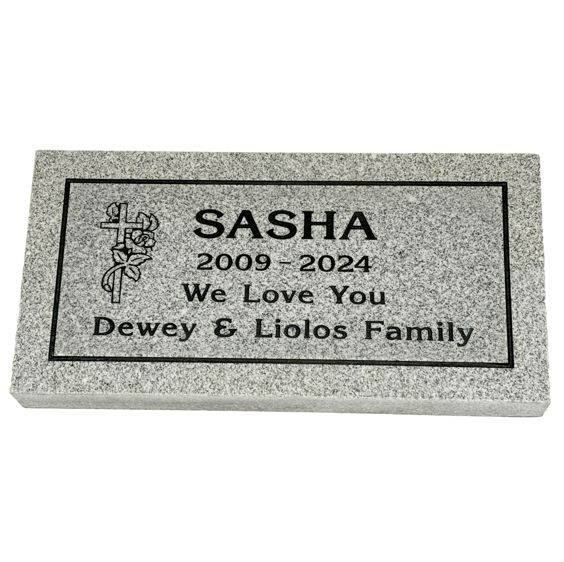 Granite Marker Memorial with Border Questions & Answers