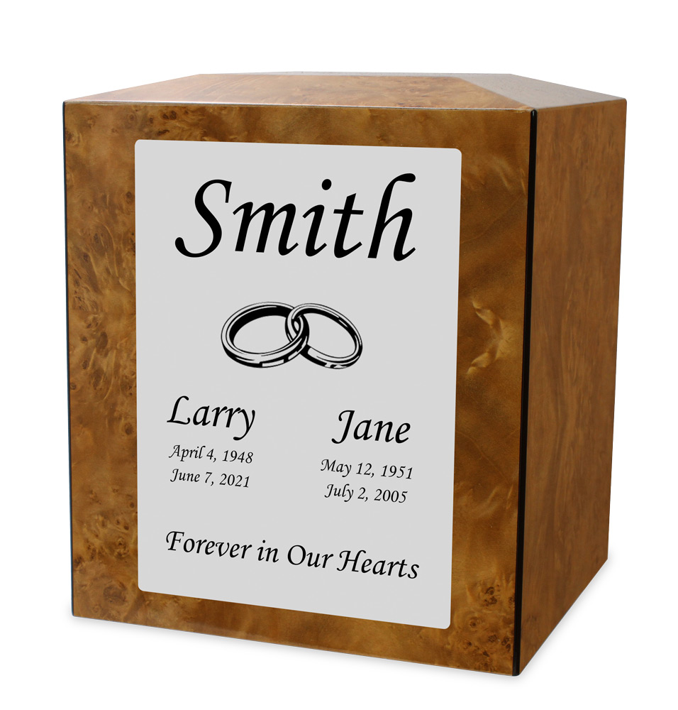 Natural Color Companion Wood Cremation Urn Questions & Answers
