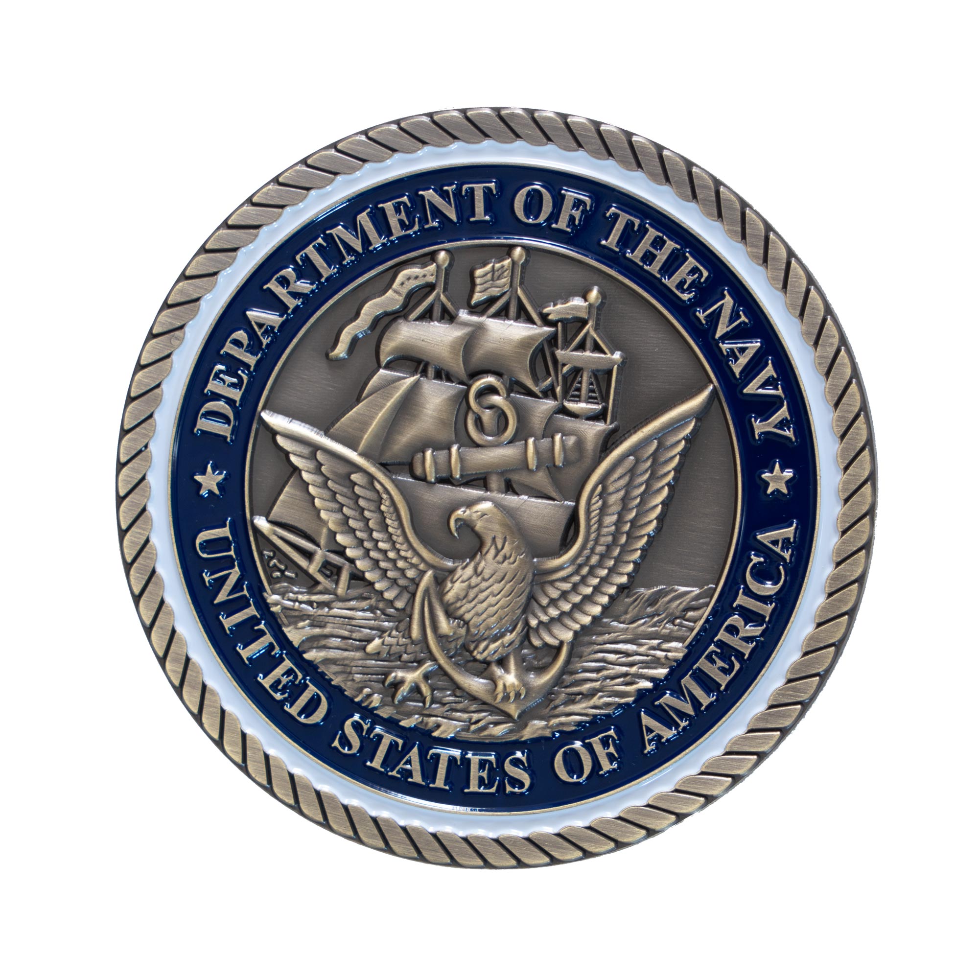 Navy Premium Hero Service Medallion - 3 Inch Questions & Answers
