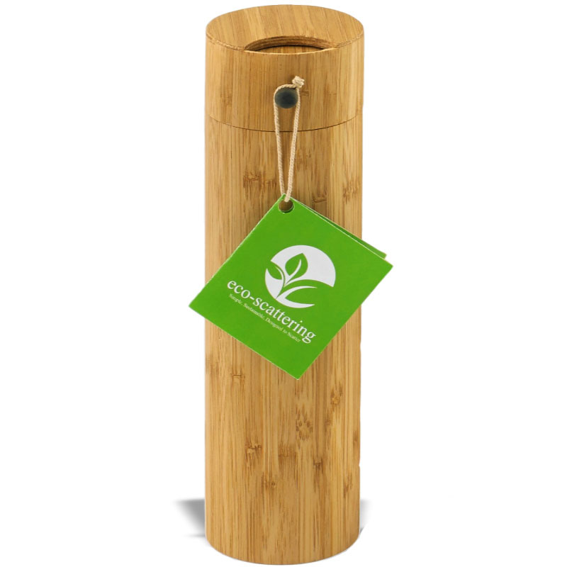 Bamboo Scattering Biodegradable Eco-Friendly Cremation Urn - 4 Sizes Questions & Answers